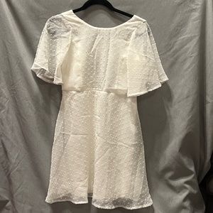 Girls flowy cream color dress 14